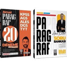 Retro + Indeks 2026 Kpss Ales Dgs Tyt Ayt Paragraf Soru Bankası + 20 Deneme 2 Li Set - Aker Kartal, Berk Ekici Retro + Indeks Akademi Yayıncılık
