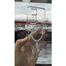 İzel Aksesuar Xiaomi Redmi Note 11 Pro Sert Pc Sararmaz Magsafe Şeffaf  Kılıf