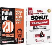 Anla Kazan Yayınları Hoca Kafası + Indeks 2026 Kpss Tyt Ales Dgs Soyut Paragraf Soru Bankası + 20 Deneme 2 Li Set - Öznur Saat Yıldırım, Berk Ekici Hoca Kafası + Indeks Akademi Yayınları