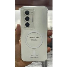 İzel Aksesuar Xiaomi Redmi 15 Sert Pc Sararmaz Magsafe Şeffaf  Kılıf