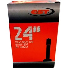 CST İç Lastik 24X1.90/2.125 40mm SV Motor Sibop kalın sibop