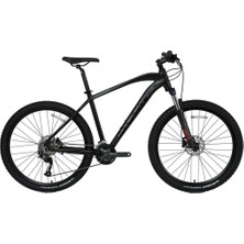 Bisan Mtx 7400 17-19 kadro 27 vites 27,5 Jant H.Disk  Parlak Siyah Dağ Bisikleti