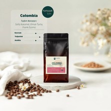 Colombia Çekirdek Kahve 250g - %100 Arabica - Taze Kavrulmuş - Aromatik İçimli - Öğütme Seçenekli