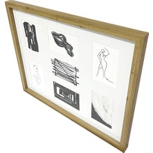GoodHome Fotoğraf Çerçevesı Ahşap 43X53 cm