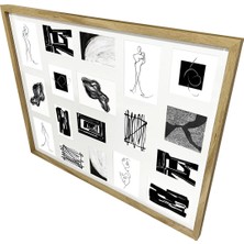 GoodHome Fotoğraf Çerçevesı Ahşap 63X83 cm