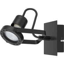 GoodHome Chaman 1Lt Spotlıght  Mblk Gu10