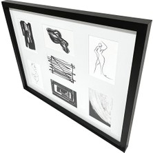 GoodHome Fotoğraf Çerçevesı Siyah 43X53 cm