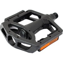 KNT Pedal - Geniş, Alüminyum, Bilyalı, Siyah