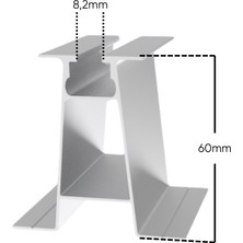 Fixus H60 Solar (Güneş) Paneli Montaj Rayı (30 Cm)