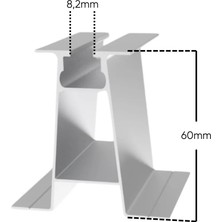 Fixus H60 Solar (Güneş) Paneli Montaj Rayı (60 Cm)