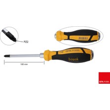 Ceta Form PZ2X100 mm Yıldız Uçlu Çekiçlenebilir Darbeli Tornavida F17C-002-100