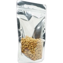 Paketleme Tezgahı 16*27*8 Şeffaf Metalize Kilitli Doypack 50 Adet