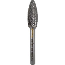 Tutex Sh-5m 12 mm Alev Tip Karbür (Sert Metal) Freze Ucu