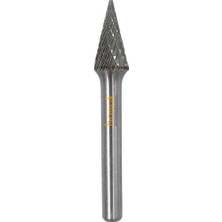 Tutex Sm-2m 8 mm Konik Sivri Karbür (Sert Metal) Freze Ucu