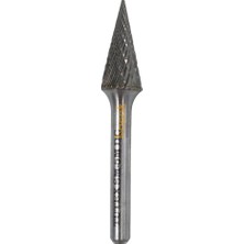 Tutex Sm-5m 12 mm Konik Sivri Karbür (Sert Metal) Freze Ucu
