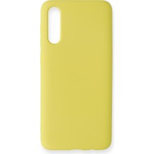 Eco Port Samsung Galaxy A70 Kılıf Nano Içi Kadife Silikon - Sarı