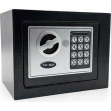 Taytech Kasaplus TY-004 Mini Çelik Kasa Şifreli ve Anahtarlı