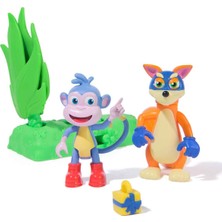 Dora 2’li Macera Figür Seti  - Swipe And Surprise