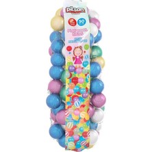 Renklime Oyun Havuz Topları Filede 9 cm 50'li