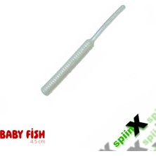 Spiinx Spıınx Baby Fısh Silikon 4.5cm 18P Glow Pearl Whıte