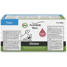 Platinum Tavuklu Yavru Yaş Köpek Maması 185GR