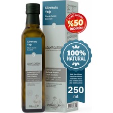 Adam's Garden Çörekotu Yağı Saf 250 ml Soğuk Sıkım Doğal Çörek otu