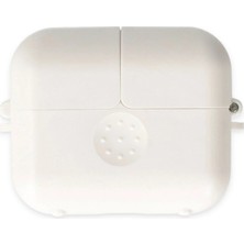 Eco Port Apple Airpods 3 (3.nesil) Basmalı Kılıf - Beyaz