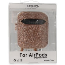 Eco Port Apple Airpods 2 (2.nesil) Spell Simli Kılıf - Rose Gold