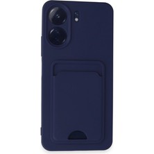 Morado Se siente Perfecto Xiaomi Redmi 13C Kılıf Kelvin Kartvizitli Silikon - Lacivert