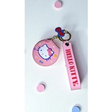 Famemus Accessory Hello Kitty Temalı Sevimli Aynalı Anahtarlık ve Çanta Aksesuar