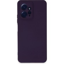 Eco Port Xiaomi Redmi Note 12 4g Kılıf Nano Içi Kadife Silikon - Mor