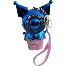 Famemus Accessory Kuromi Şarjz Edilebilir Anahtarlık Fan USB Hediyelik