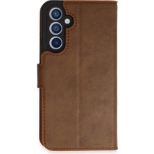 Eco Port Samsung Galaxy A54 5g Kılıf Trend S Plus Kapaklı Kılıf - Taba