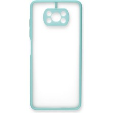 Eco Port Xiaomi Pocophone X3 Kılıf Montreal Silikon Kapak - Turkuaz