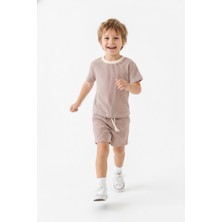 MiaBaby Bürümcük Şort Tişört 2li Takım