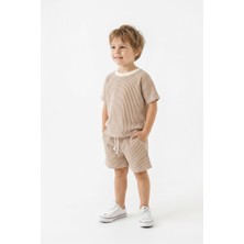 MiaBaby Bürümcük Şort Tişört 2li Takım