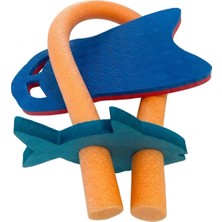 Alizon Yüzme Tahtası - Havuz Makarnası 3lü Set - Mavi- Turuncu