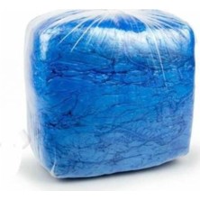 Omeyva Tek Kullanımlık Ince Galoş - Mavi - 500 Gr. - Ort. 500 Adet - Paket