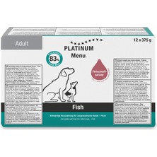 Platinum Balıklı Yaş Köpek Maması 375GR
