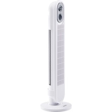 Everest Fan14 Beyaz 31" 50W 3 Hız Kademeli Zamanlayıcı Kule Tipi Vantilatör- Pervanesi