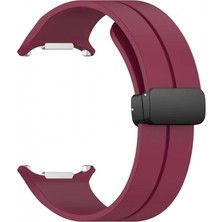 Pileli Store Pilelistore   Watch 7 Ultra KR418 Tender Silikon Kordon - Bordo