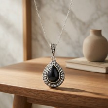 Blackcraft Oltu Taşı Efsun Kolye