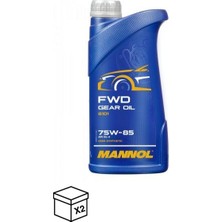 Mannol MN8101-1  Fwd Getrıebeoel Sae 75-W 85 Apı Gl-4 1 L 2ADET