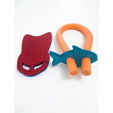 Alizon Yüzme Tahtası - Havuz Makarnası 3lü Set - Kırmızı-Turuncu