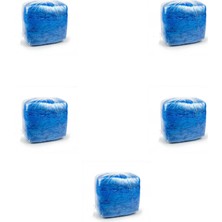 Omeyva Tek Kullanımlık Kalın Galoş - Mavi - 3750 Gr. - Ort. 2500 Adet - Paket