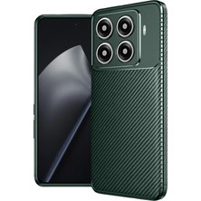 Sylar Mi 15T Pro Auto Focus Karbon Kapak - Koyu Yeşil
