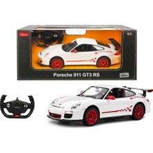 Rastar 1:14 Porsche Gt3 Rs Uzaktan Kumandalı Işıklı Araba Beyaz S00042800