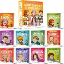 Ne Lazım Bana Tarihe Yön Veren Bilim Insanları Serisi (Kutulu 10  Takım)