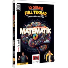 Yargı Yayınevi Yargı Kpss Ales Dgs Ags 10 Günde Full Tekrar Matematik Video Çözümlü ve Konu Özetli