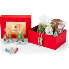 Elit Çikolata Mutlu Bayramlar 7li Nefis Çikolata ve Şeker Hediye Seti